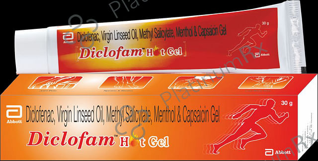 Diclofam Hot Gel 30gm