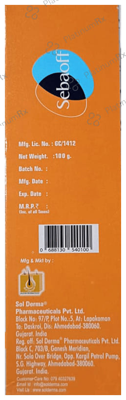 Sebaoff Acne Moisturizer Gel