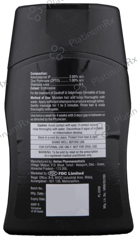 Zocon KZ Shampoo 60ml