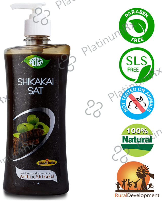 Meghdoot Herbal Sat Shikakai Ayurvedic Shampoo