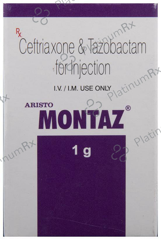 Montaz 1000/125mg Injection 10ml