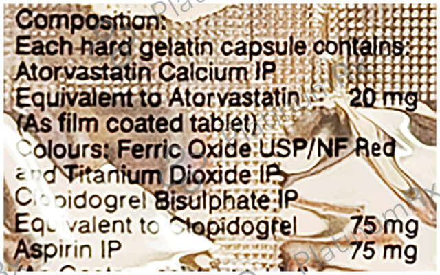 Tonact Gold 20/75/75mg Capsule 10s