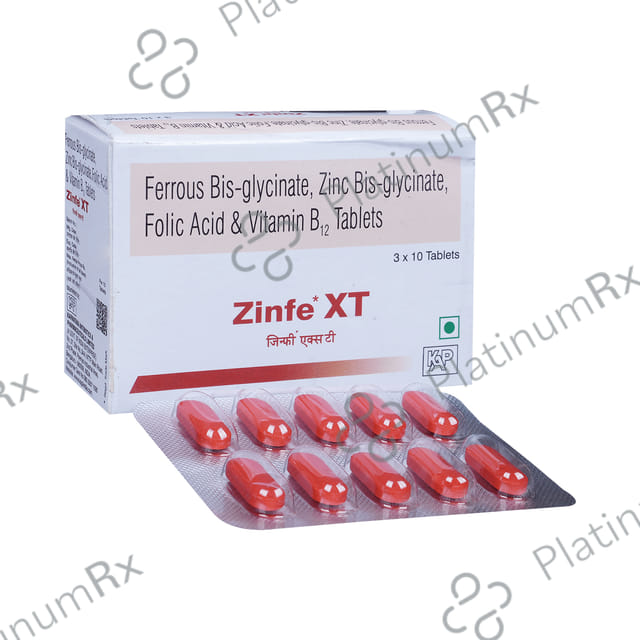 Zinfe XT Tablet 10s