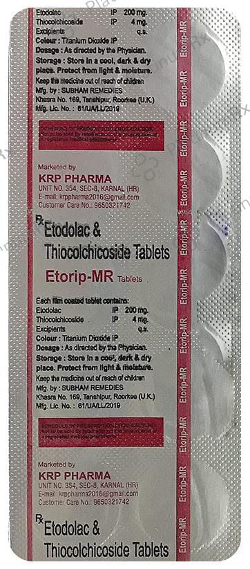 Etorip MR Tablet 10s