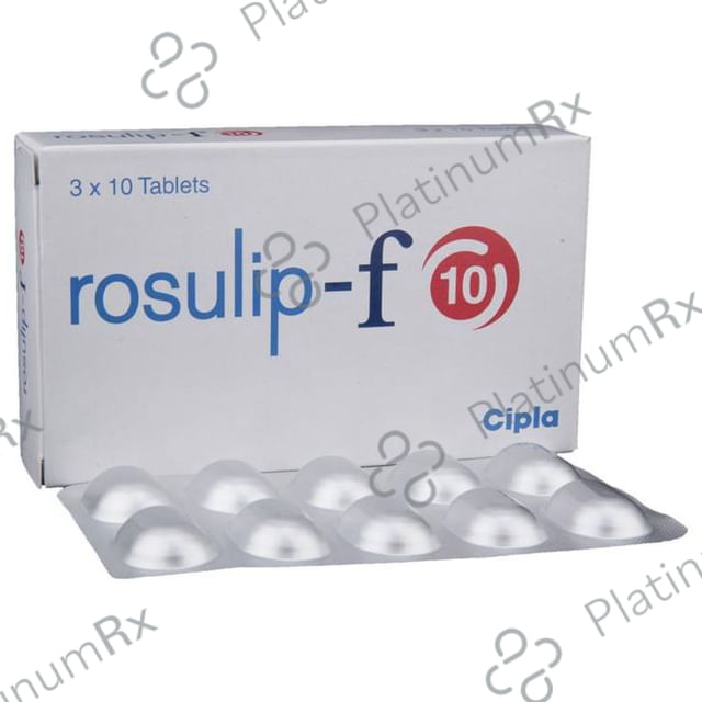 Rosulip F 145/10mg Tablet 10s