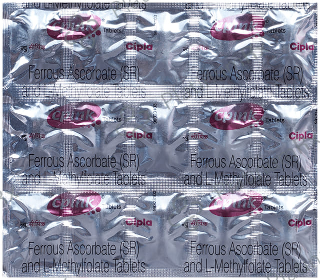 New Cpink 100mg/500mcg Tablet SR 15s