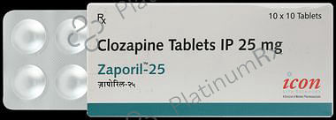 Zaporil 25mg Tablet 10s