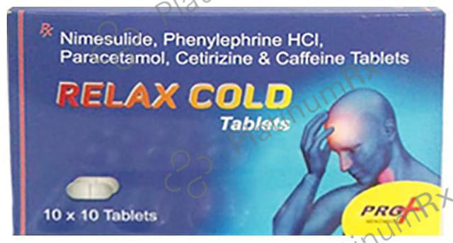 Relax Cold Tablet 10s