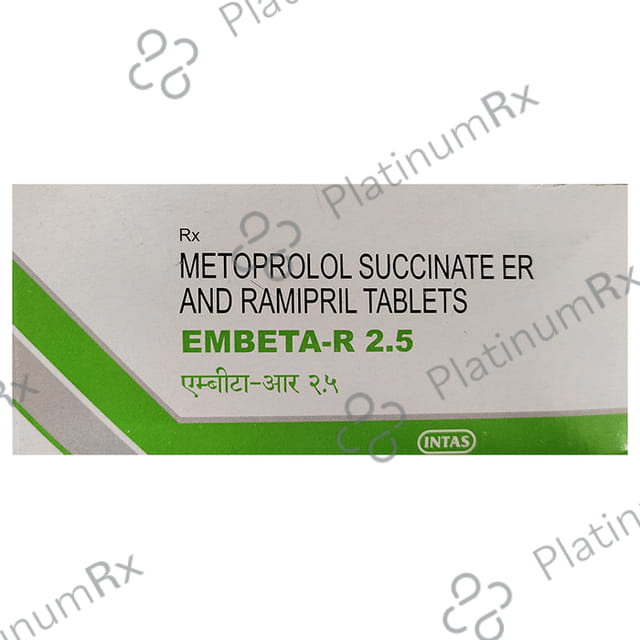 Embeta R 25/2.5mg Tablet 10s