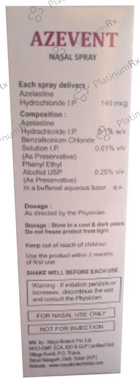 Azevent Nasal Spray