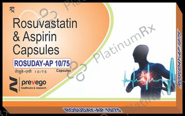 Rosuday AP 10/75mg Capsule 10s