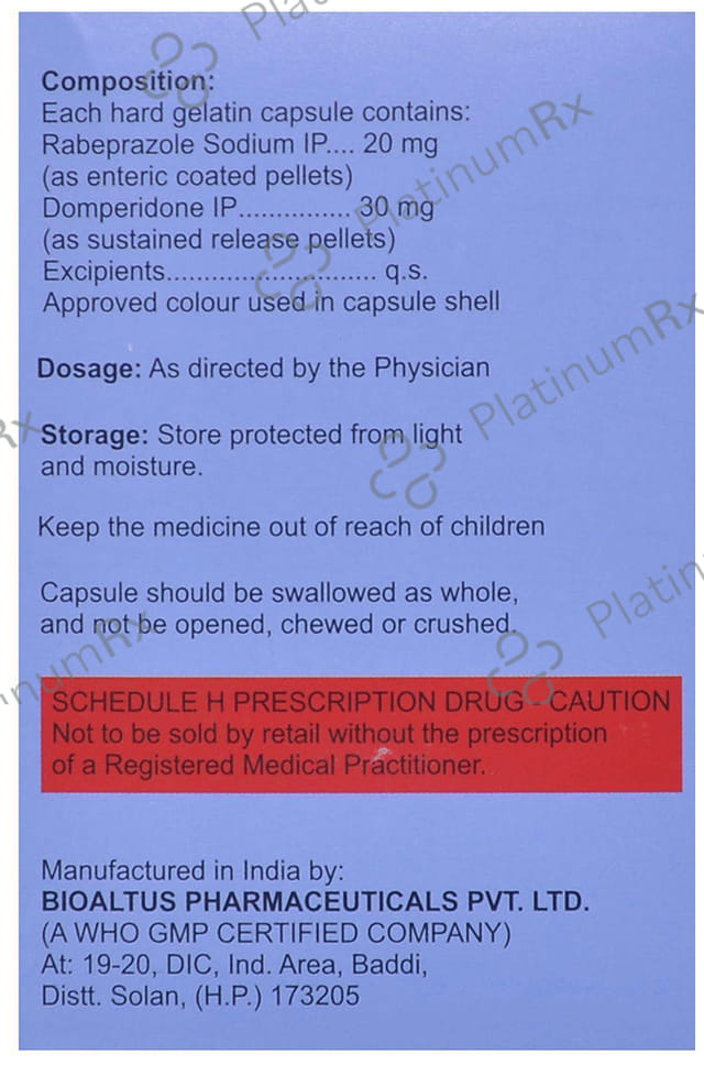 Heol D 30mg/20mg Capsule