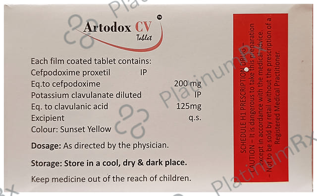 Artodox CV Tablet