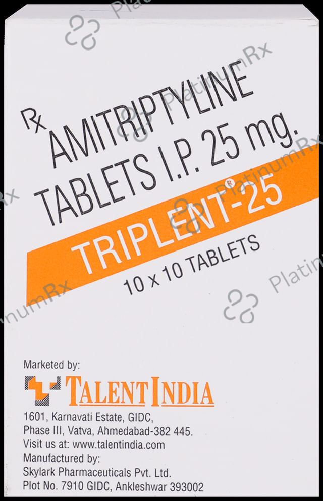 Triplent 25mg Tablet