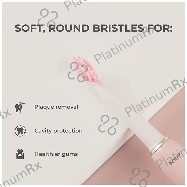 beatXP Buzz Sonic Electric Toothbrush Pink