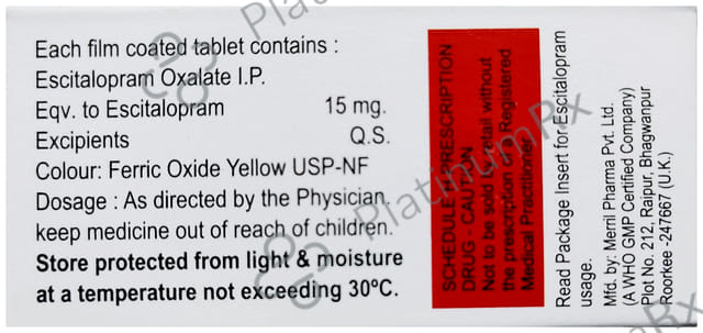 Stalofit 15mg Tablet 10s