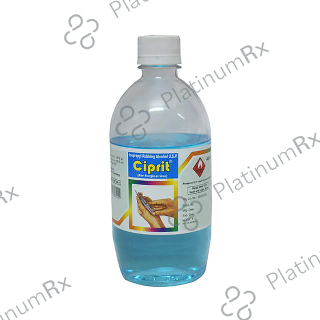 Ciprit Isopropyl Rubbing Alcohol Liquid 25ml