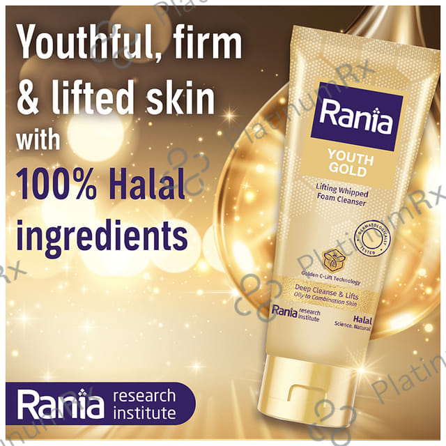 Rania Youth Gold Lifting Whipped Foam Cleanser
