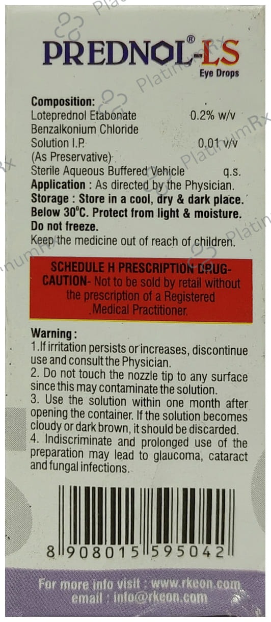 Prednol-LS Eye Drop