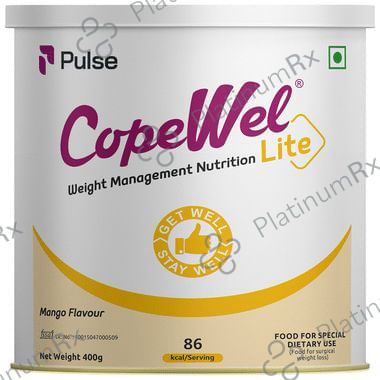 Pulse Copewell Lite Powder Mango 400gm