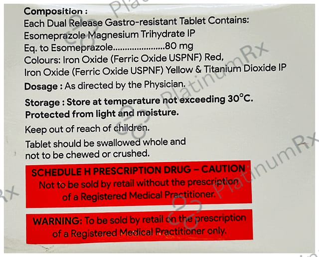 Esogress 80mg Tablet