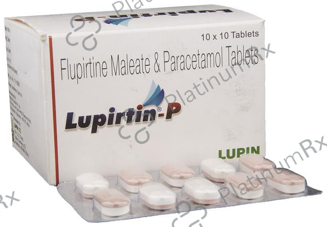 Lupirtin P 100/325mg Tablet 10s