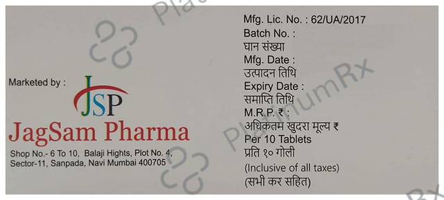 Fxsam 20mg Tablet 10s