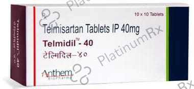Telmidil 40mg Tablet 10s