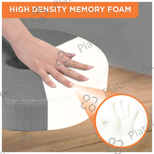 Vissco 01118 Round Ring Pillow for Bed Sores Universal Grey