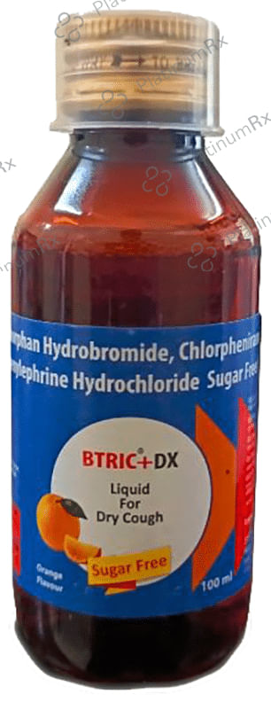 Btric+DX Syrup Orange Sugar Free