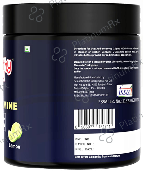 Healthy You L-Glutamime 5gm Powder Lemon