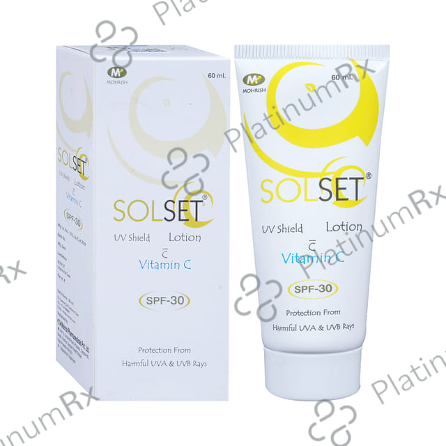 Solset UV Shield SPF 30 Lotion 60ml