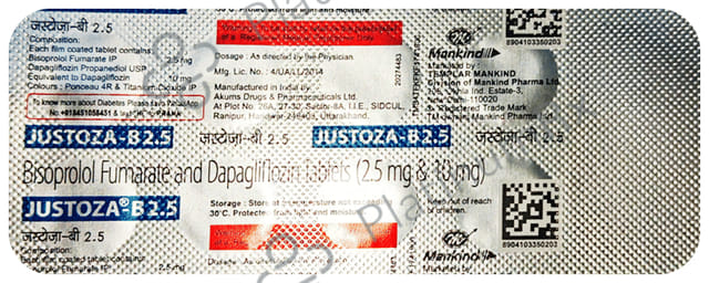Justoza B 2.5 Tablet 10s