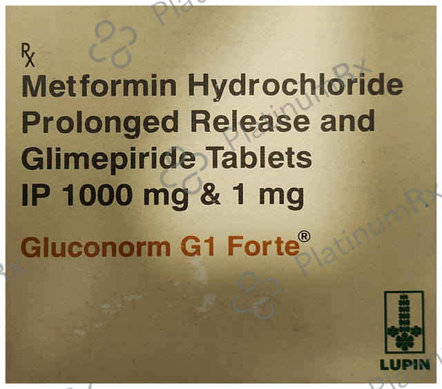 Gluconorm G 1/1000mg Tablet PR 15s