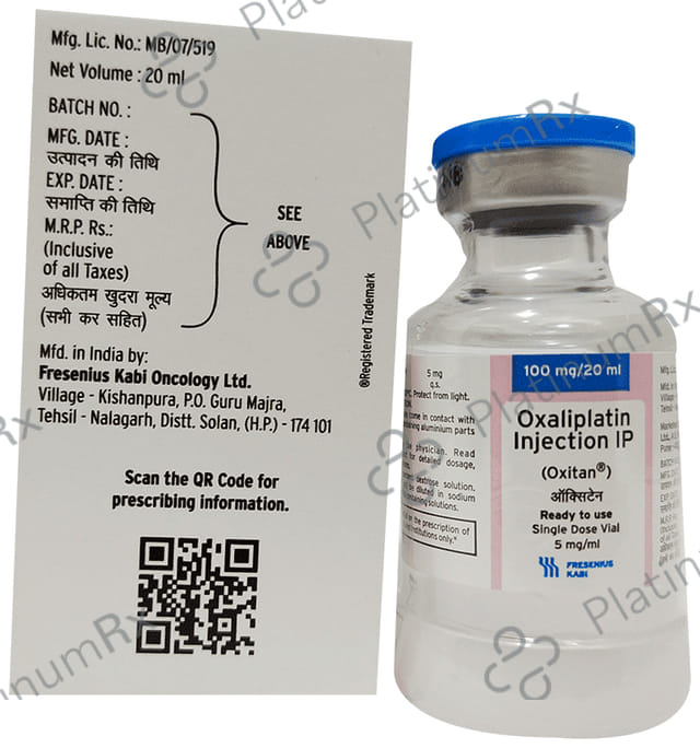 Oxitan 100mg Infusion 20ml