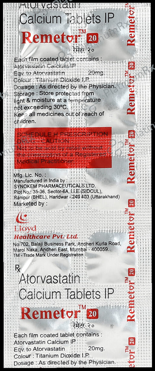 Remetor 20mg Tablet 10s