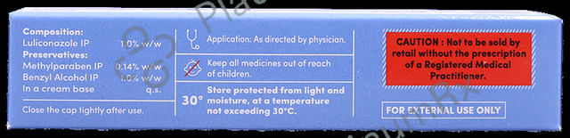 Aidluzole 1% w/w Cream 10gm