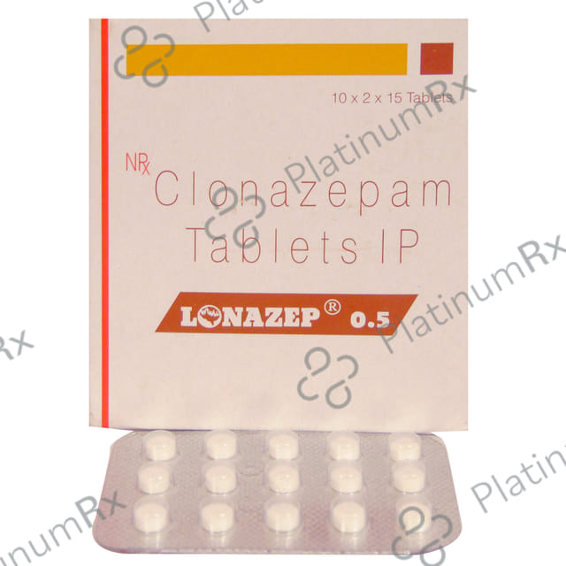 Lonazep 0.5mg Tablet 15s