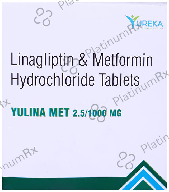 Yulina Met 2.5/1000 MG Tablet