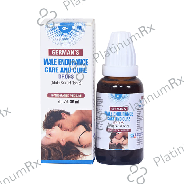German's Male Endurance Care and Cure Drop