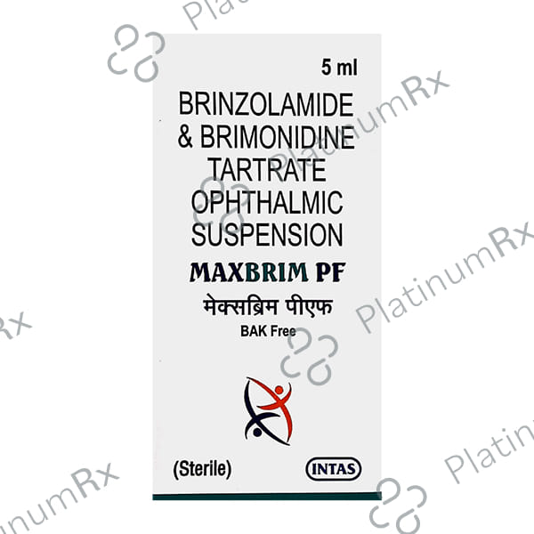 Maxbrim PF BAK Free Ophthalmic Suspension 5ml
