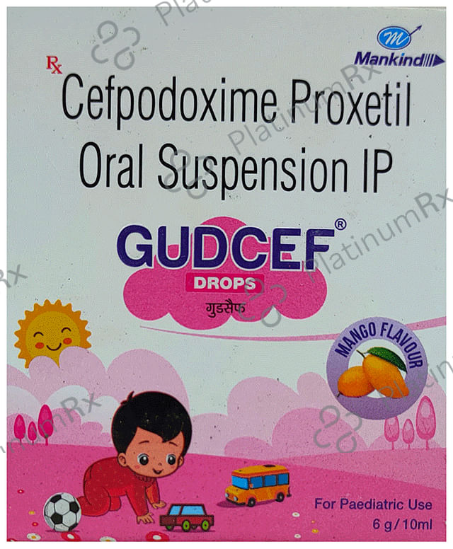 Gudcef Drop 25mg 10ml