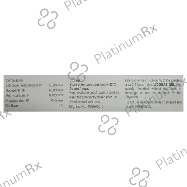 Lidogab Gel