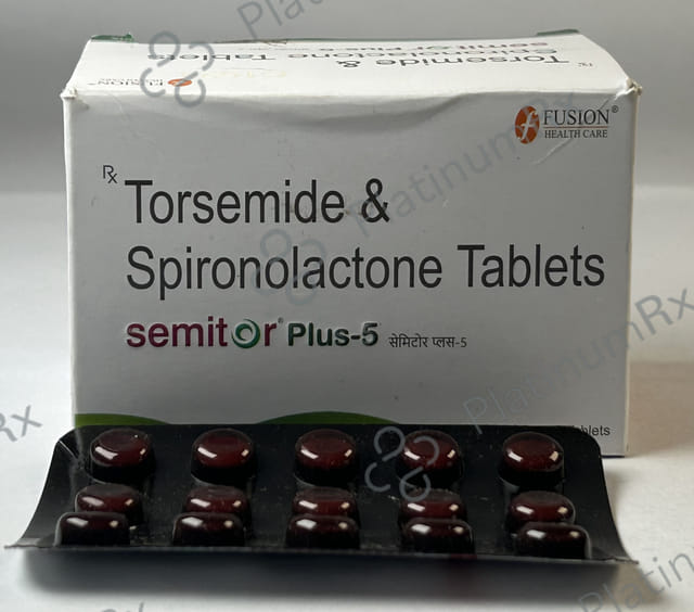 Semitor Plus 5mg Tablet 15s
