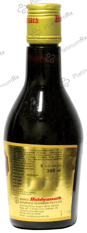 Baidyanath (Nagpur) Drakshasav Special 350 ml