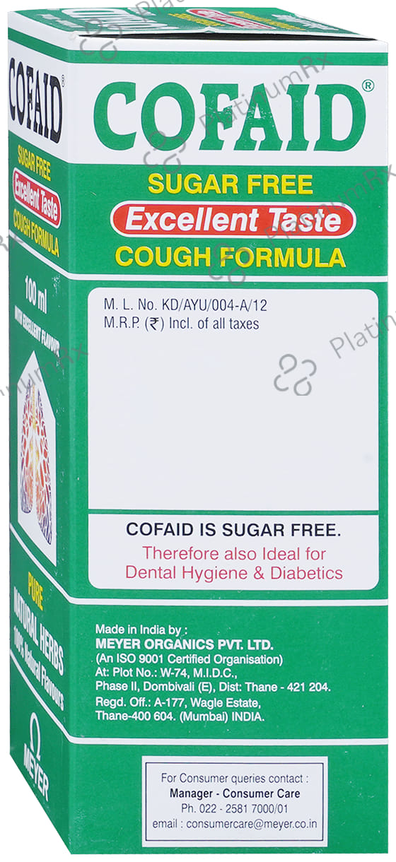 Cofaid Syrup 100ml