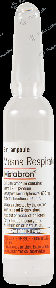 Mistabron 600mg Respirator Solution 3ml