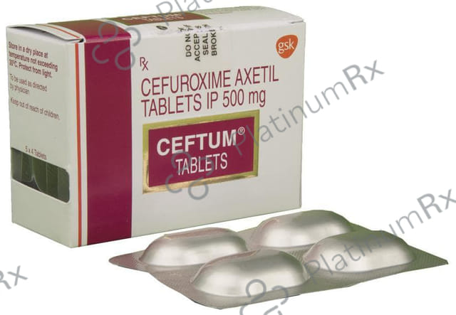 Ceftum 500mg Tablet 4s
