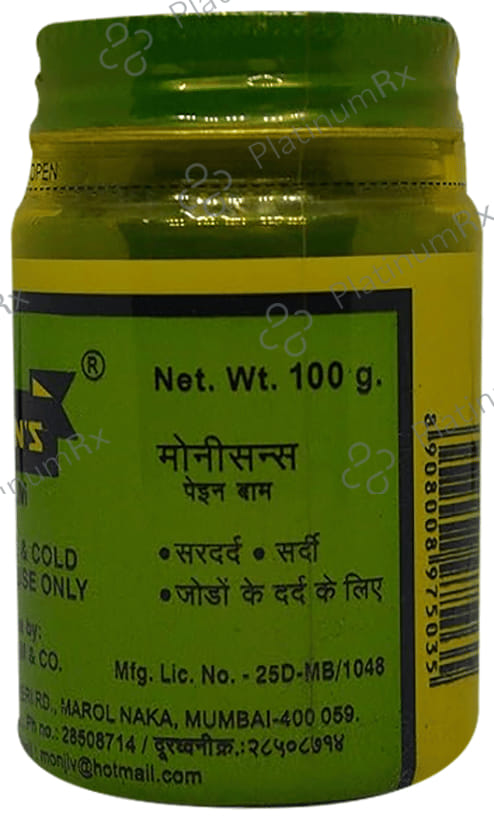 Monisons Pain Balm 25gm