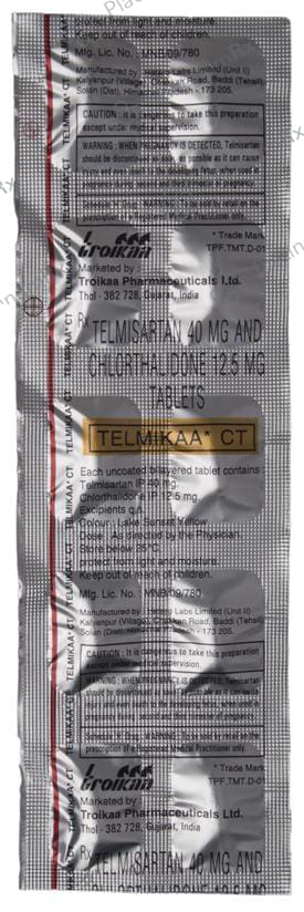 Telmikaa CT 12.5/40mg Tablet 10s